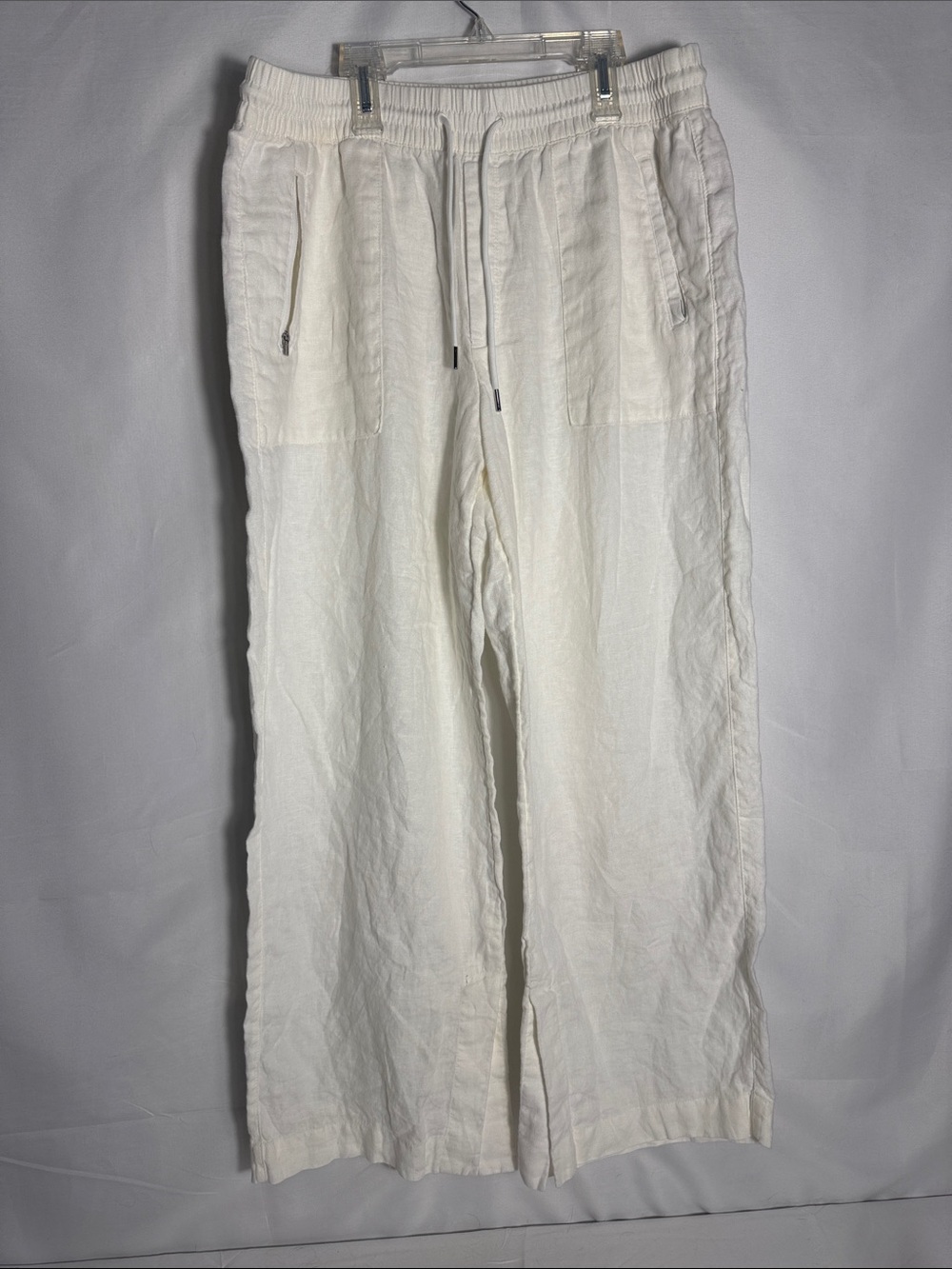 Athleta Retreat/Cabo Linen Wide Leg Pants Women’s Size 12